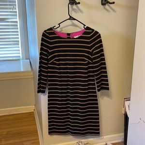 boden black & mule colored dress super cute & only worn a handful of times